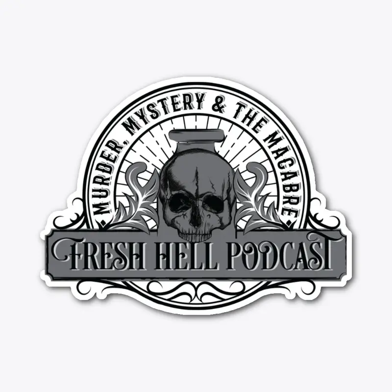 Fresh Hell Logo Sticker